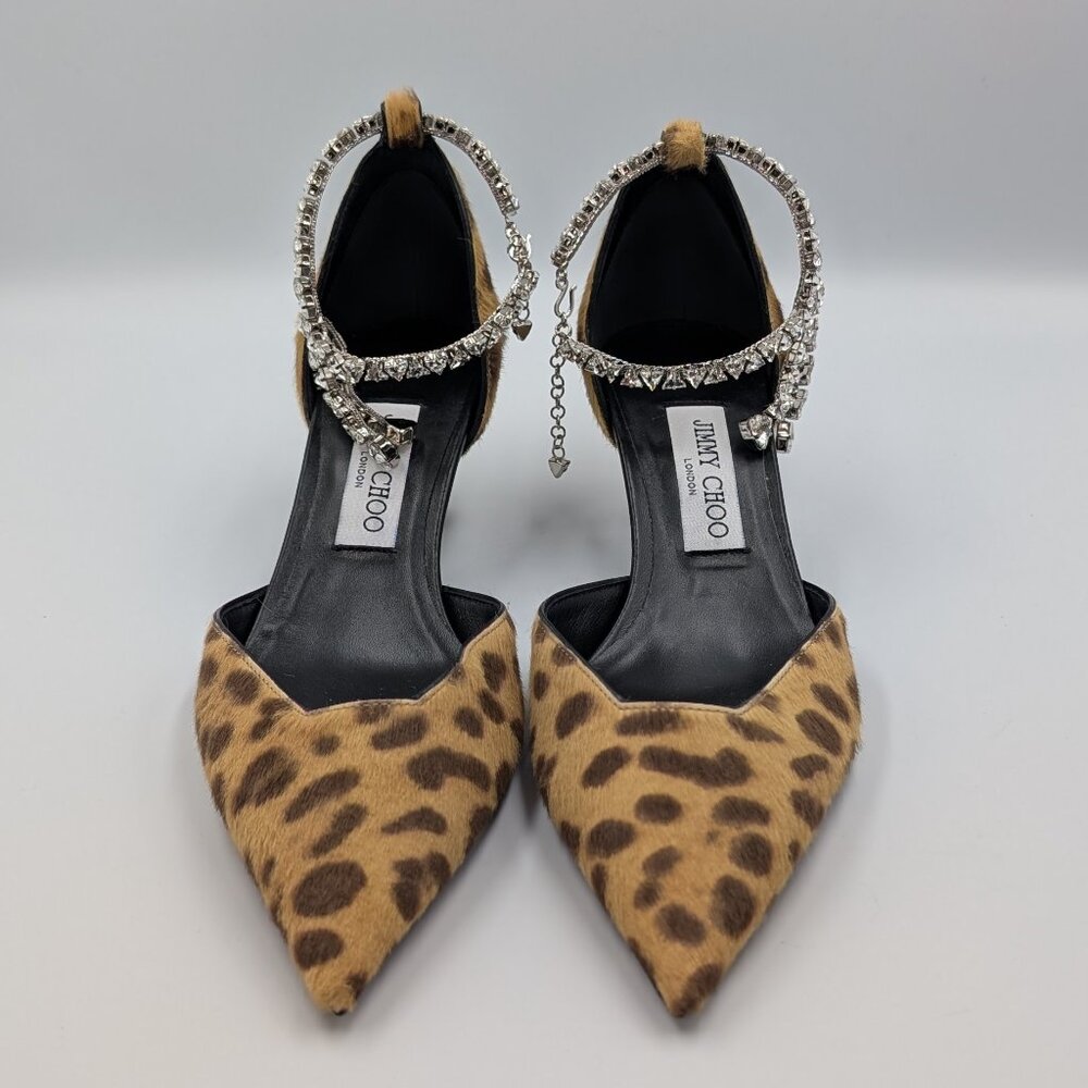 Stevie Leopard Printed Pumps